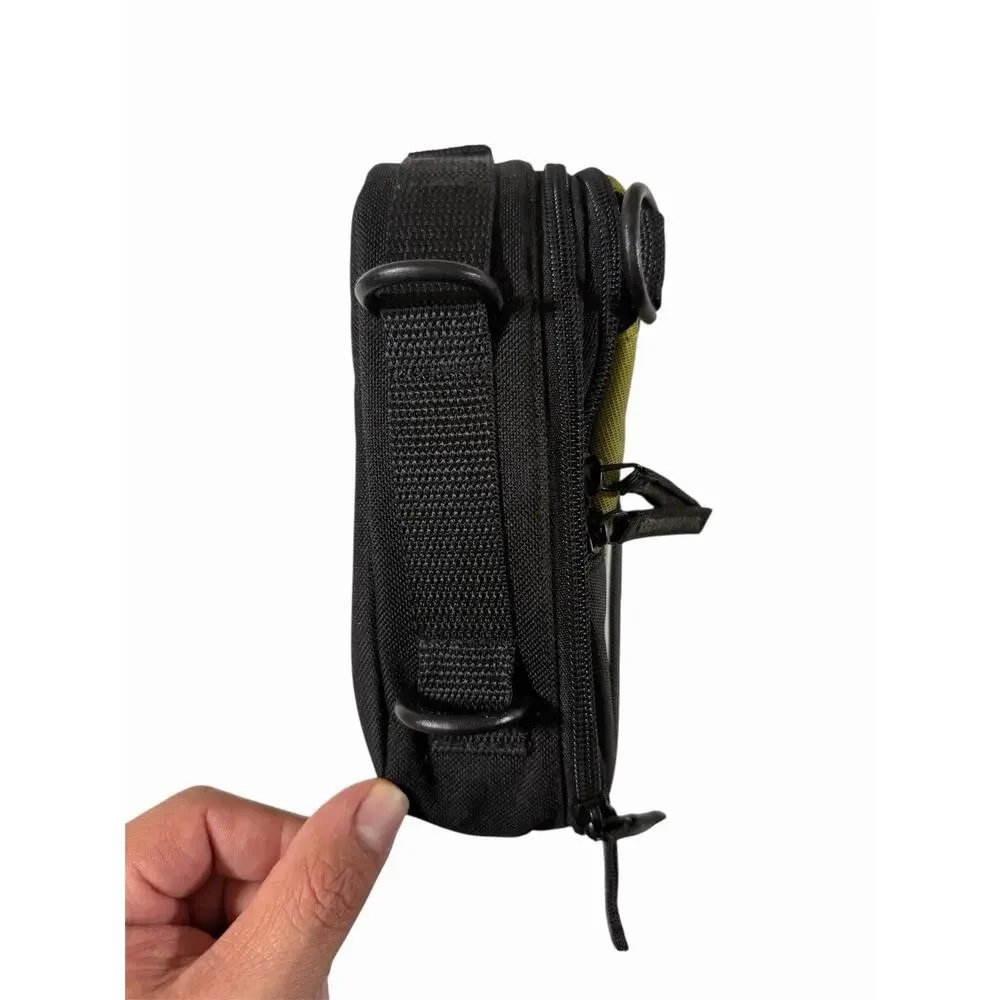 Case Logic Camera Camcorder Shoulder Bag Black Olive Green Padded Storage VNC-2